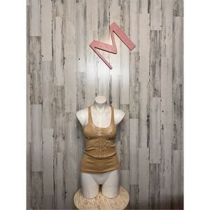 Choice tan tank top one size